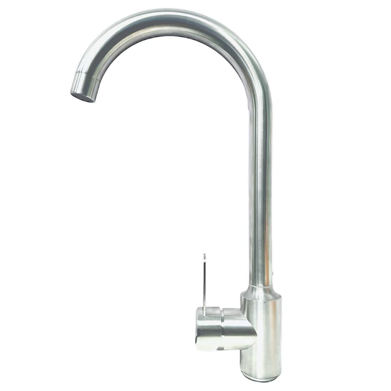 Thepa e Rotang ea Sink Slim Slim One Handle e potolohang ea Sink Faucet