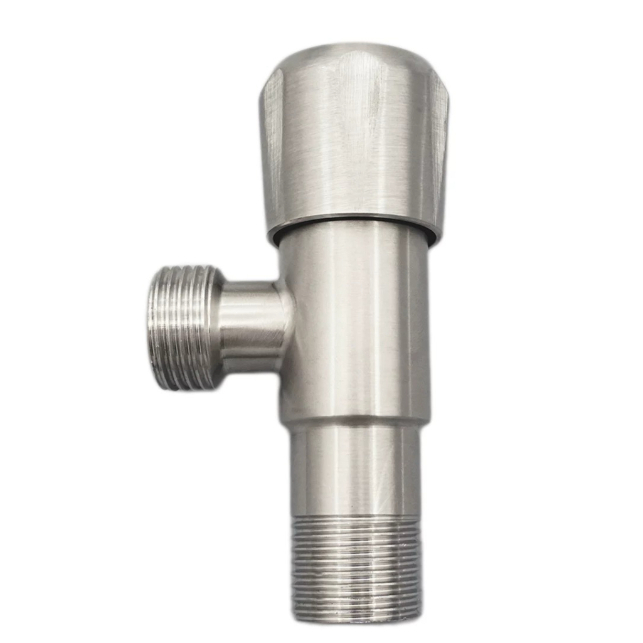 Angle Angle Valve ea Metsi a Chesang a Brushed a Universal a Chesang le a Cold