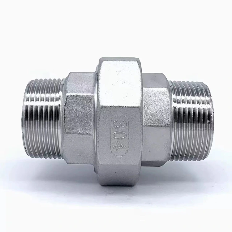 Double Male Thread Union bakeng sa Plumbing