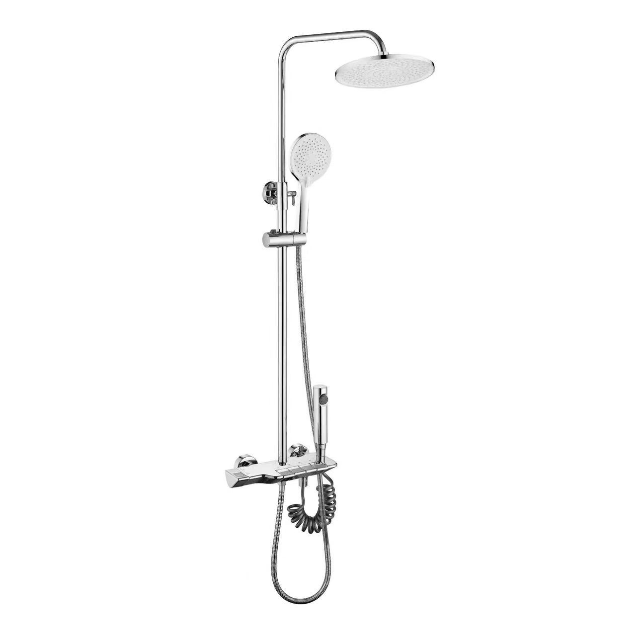 Piano Key Hot le Cold Shower Set