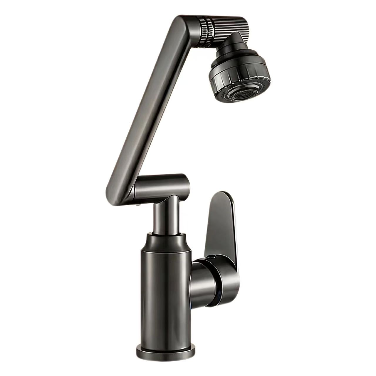 Rotang Robotic Arm Hot And Cold Basin Faucet
