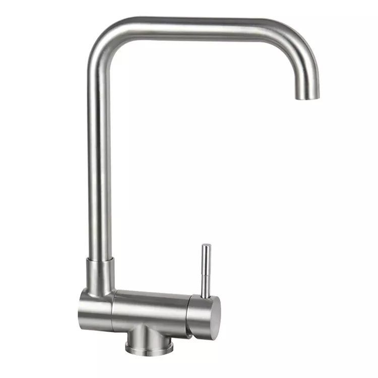 Kitchen ea Batho ba Supileng e Potolohang e Menang Kitchen Hot And Cold Faucet