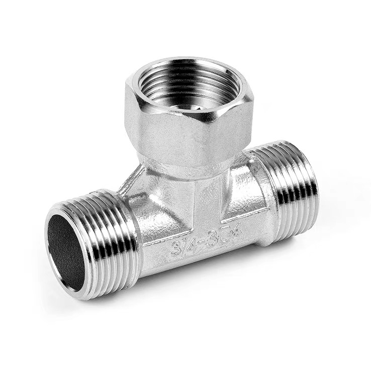 Stainless Steel Swivel Monna-Mosali-Mosali Pipe Tee