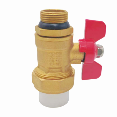 E otlolohileng ea PPR25 Ball Valve e nang le Khoele ea Banna
