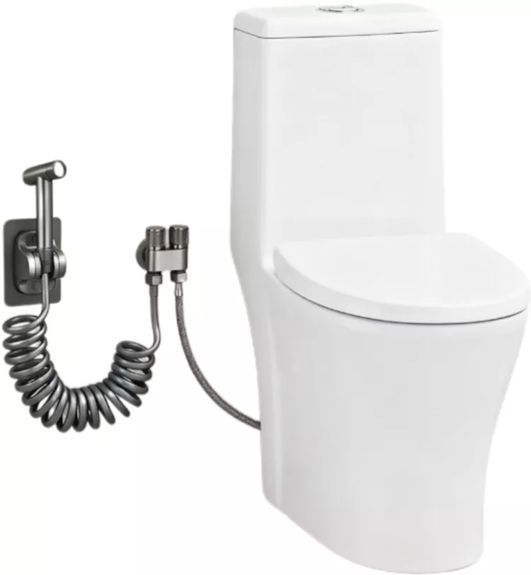 Mohaho oa Toilet Booster O Kentsoeng Leboteng Spray Gun Set